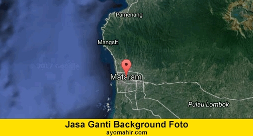 Jasa Ganti Background Foto Murah Kota Mataram