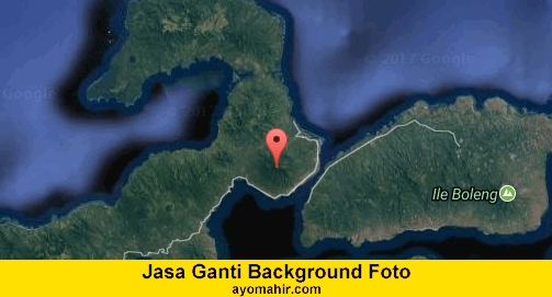 Jasa Ganti Background Foto Murah Flores Timur