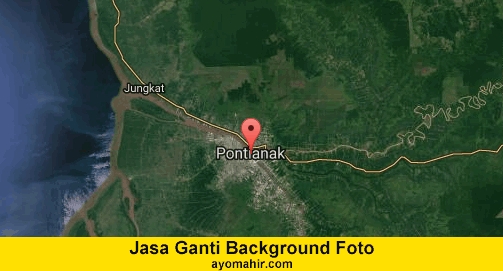 Jasa Ganti Background Foto Murah Kota Pontianak