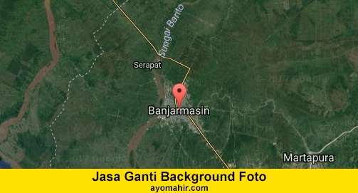Jasa Ganti Background Foto Murah Kota Banjarmasin