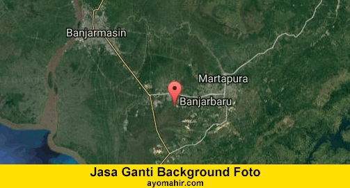 Jasa Ganti Background Foto Murah Kota Banjar Baru