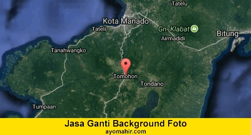 Jasa Ganti Background Foto Murah Kota Tomohon