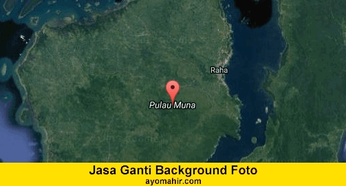 Jasa Ganti Background Foto Murah Muna
