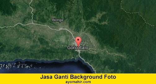 Jasa Ganti Background Foto Murah Gorontalo