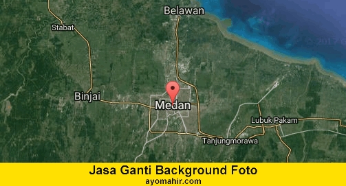 Jasa Ganti Background Foto Murah Medan