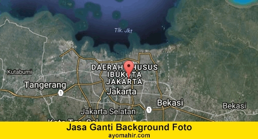 Jasa Ganti Background Foto Murah Jakarta