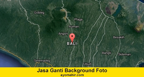 Jasa Ganti Background Foto Murah Bali
