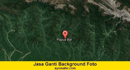 Jasa Ganti Background Foto Murah Papua