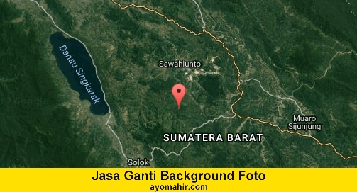 Jasa Ganti Background Foto Murah Kota Sawah Lunto