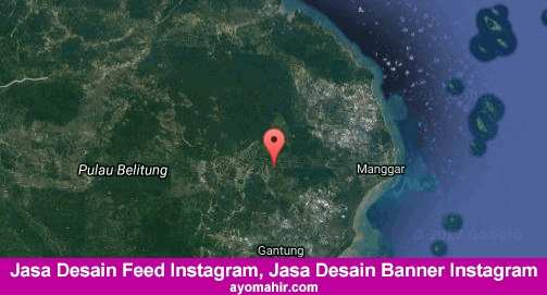 Jasa Desain Konten Instagram Murah Belitung Timur