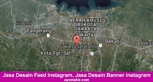 Jasa Desain Konten Instagram Murah Kota Jakarta Selatan