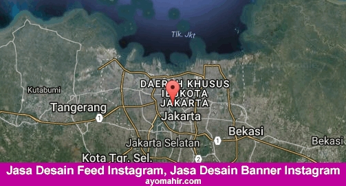 Jasa Desain Konten Instagram Murah Kota Jakarta Pusat