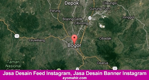 Jasa Desain Konten Instagram Murah Kota Bogor