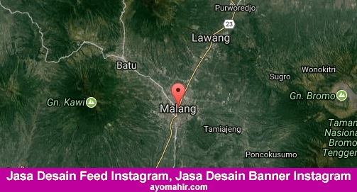 Jasa Desain Konten Instagram Murah Kota Malang