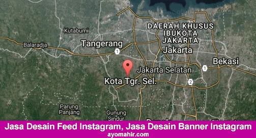Jasa Desain Konten Instagram Murah Kota Tangerang Selatan