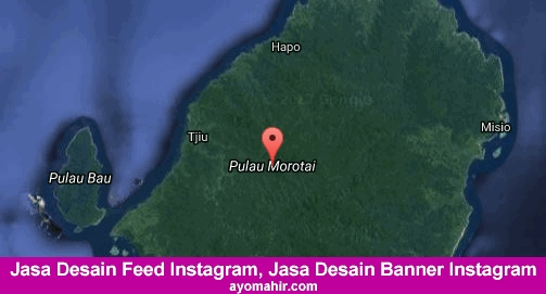 Jasa Desain Konten Instagram Murah Pulau Morotai