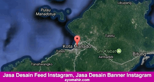 Jasa Desain Konten Instagram Murah Manado