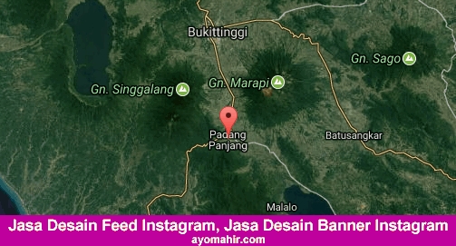 Jasa Desain Konten Instagram Murah Kota Padang Panjang