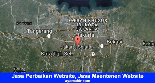 Jasa Perbaikan Website, Jasa Maintenance Website Murah Kota Jakarta Selatan