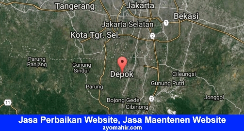 Jasa Perbaikan Website, Jasa Maintenance Website Murah Kota Depok