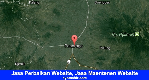 Jasa Perbaikan Website, Jasa Maintenance Website Murah Ponorogo