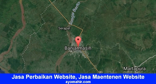 Jasa Perbaikan Website, Jasa Maintenance Website Murah Kota Banjarmasin