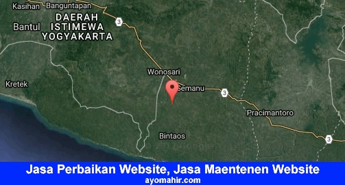 Jasa Perbaikan Website, Jasa Maintenance Website Murah Gunungkidul