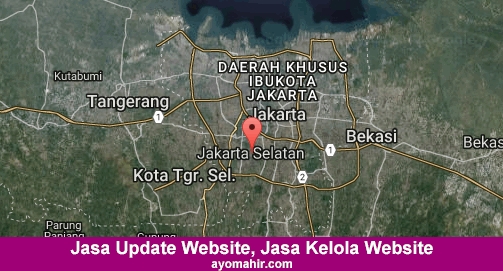 Jasa Update Website, Jasa Kelola Website Murah Kota Jakarta Selatan