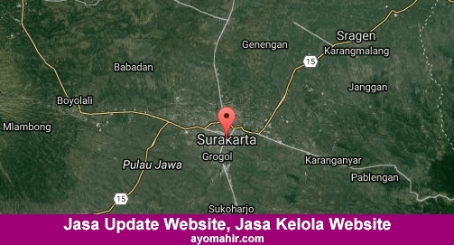 Jasa Update Website, Jasa Kelola Website Murah Kota Surakarta