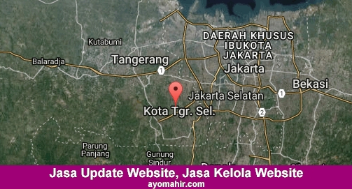 Jasa Update Website, Jasa Kelola Website Murah Kota Tangerang Selatan
