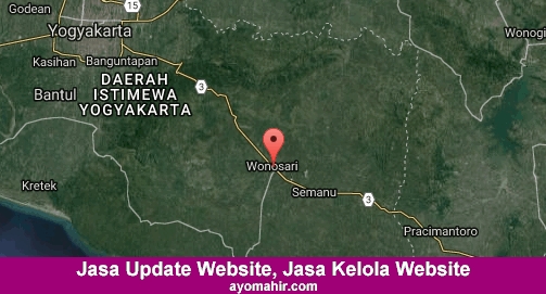 Jasa Update Website, Jasa Kelola Website Murah Wonosari