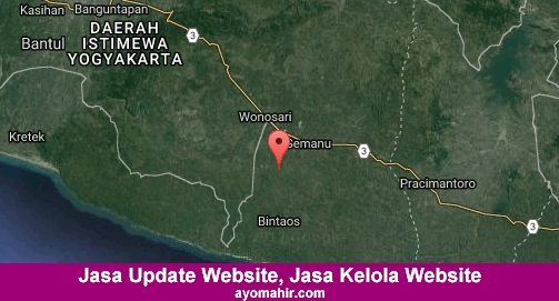 Jasa Update Website, Jasa Kelola Website Murah Gunungkidul
