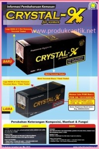 Distributor Agen Jual Crystal X di Tulungagung